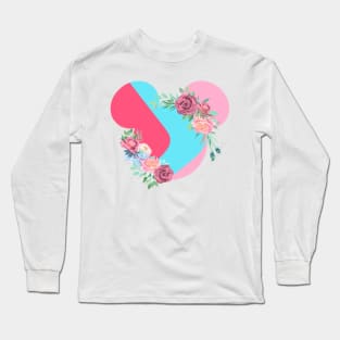 Bubblegum Wall Floral Mouse Long Sleeve T-Shirt